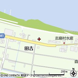 宮崎県宮崎市田吉2265周辺の地図