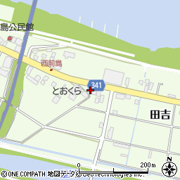 宮崎県宮崎市田吉1811周辺の地図