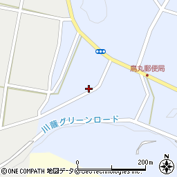 鹿児島県薩摩川内市東郷町鳥丸2261周辺の地図