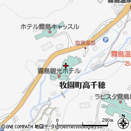 霧島観光ホテル　用度課周辺の地図