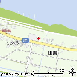 宮崎県宮崎市田吉1879周辺の地図