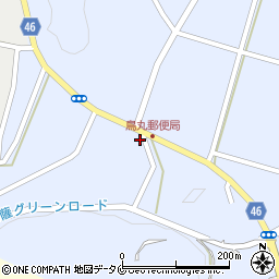 鹿児島県薩摩川内市東郷町鳥丸2301周辺の地図
