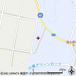 鹿児島県薩摩川内市東郷町鳥丸2210-6周辺の地図