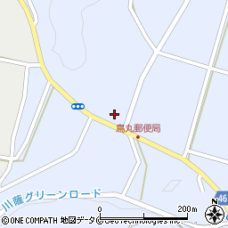 鹿児島県薩摩川内市東郷町鳥丸2165-16周辺の地図