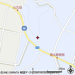 鹿児島県薩摩川内市東郷町鳥丸2166周辺の地図