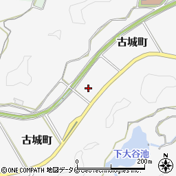 宮崎田野線周辺の地図