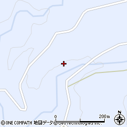 鹿児島県霧島市牧園町三体堂1840周辺の地図