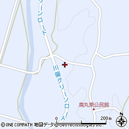 鹿児島県薩摩川内市東郷町鳥丸212周辺の地図