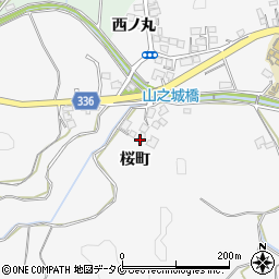 宮崎県宮崎市古城町桜町周辺の地図