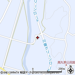 鹿児島県薩摩川内市東郷町鳥丸206周辺の地図