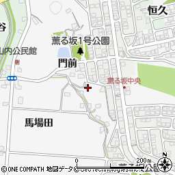 宮崎県宮崎市古城町門前6827周辺の地図