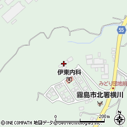鹿児島県霧島市横川町上ノ3390周辺の地図
