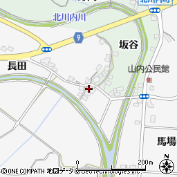 宮崎県宮崎市古城町長田5908周辺の地図