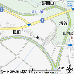宮崎県宮崎市古城町長田5798周辺の地図