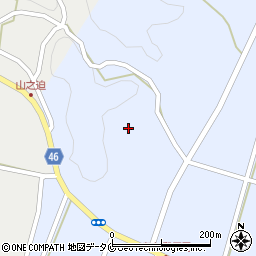 鹿児島県薩摩川内市東郷町鳥丸2151-1周辺の地図