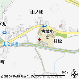 宮崎県宮崎市古城町柱松周辺の地図