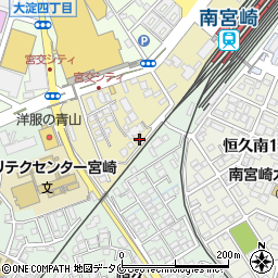 宮崎県宮崎市東大淀2丁目4-5周辺の地図