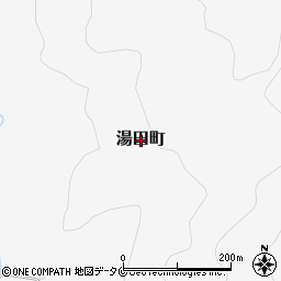 〒899-1802 鹿児島県薩摩川内市湯田町の地図