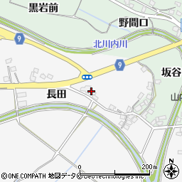 宮崎県宮崎市古城町長田5803周辺の地図