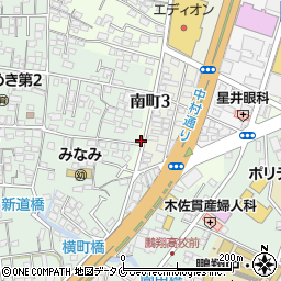 宮崎県宮崎市南町3丁目5周辺の地図