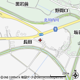 宮崎県宮崎市古城町長田5804周辺の地図