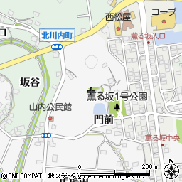 宮崎県宮崎市古城町門前6695周辺の地図