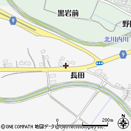 宮崎県宮崎市古城町長田5815-1周辺の地図