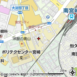 宮崎県宮崎市東大淀2丁目4-22周辺の地図