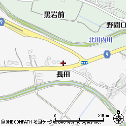 宮崎県宮崎市古城町長田5813周辺の地図