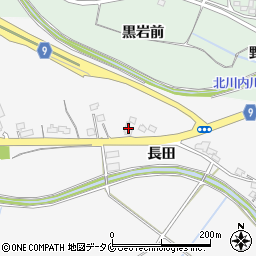 宮崎県宮崎市古城町長田5817周辺の地図