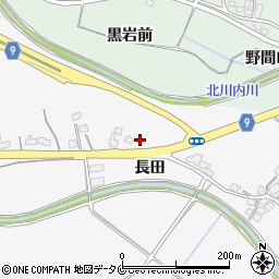 宮崎県宮崎市古城町長田5814周辺の地図