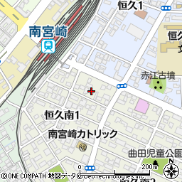 富士フイルム宮崎営業所周辺の地図