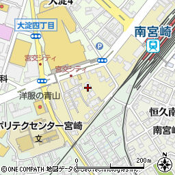 南九州向洋電機株式会社宮崎支店周辺の地図