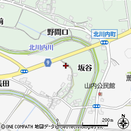 宮崎県宮崎市古城町長田5895周辺の地図