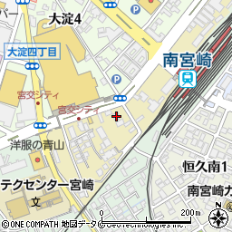 宮崎県宮崎市東大淀2丁目3-47周辺の地図