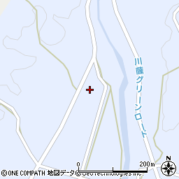 鹿児島県薩摩川内市東郷町鳥丸1802周辺の地図