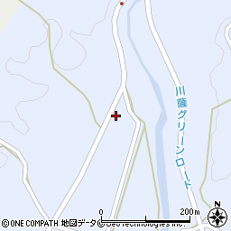 鹿児島県薩摩川内市東郷町鳥丸1801周辺の地図