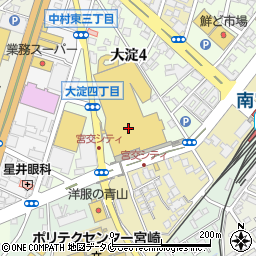 ＳＰＥＥＤＮＡＩＬ＆ＥＹＥ　宮交シティ周辺の地図