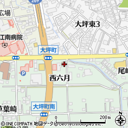 宮崎県宮崎市大坪町西六月2211周辺の地図