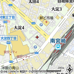 理容東京周辺の地図