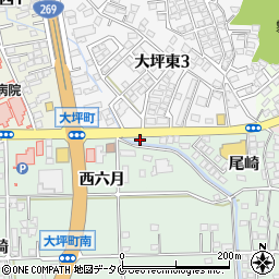 宮崎県宮崎市大坪町西六月2231周辺の地図