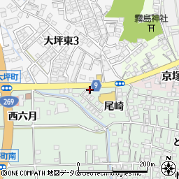 宮崎県宮崎市大坪町尾崎2234周辺の地図