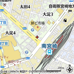 宮崎県放射線技師会（一般社団法人）周辺の地図