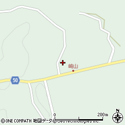 鹿児島県霧島市横川町上ノ1874周辺の地図