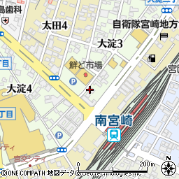 三建設備工業株式会社　宮崎営業所周辺の地図