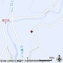 鹿児島県薩摩川内市東郷町鳥丸463-3周辺の地図