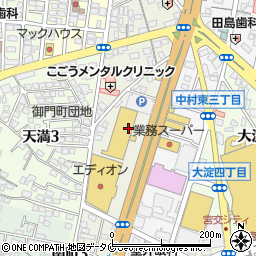 サーティワンアイスクリーム 南宮崎店周辺の地図