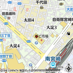 マツモトキヨシ南宮崎店周辺の地図