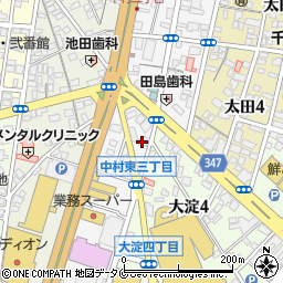 中村恵比須神社周辺の地図