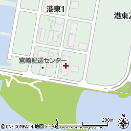 トーホーフードサービス宮崎支店周辺の地図